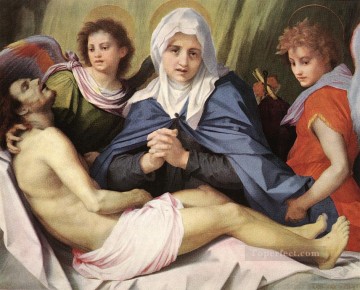 アンドレア・デル・サルト Painting - キリストの哀歌 ルネッサンスのマニエリスム アンドレア・デル・サルト